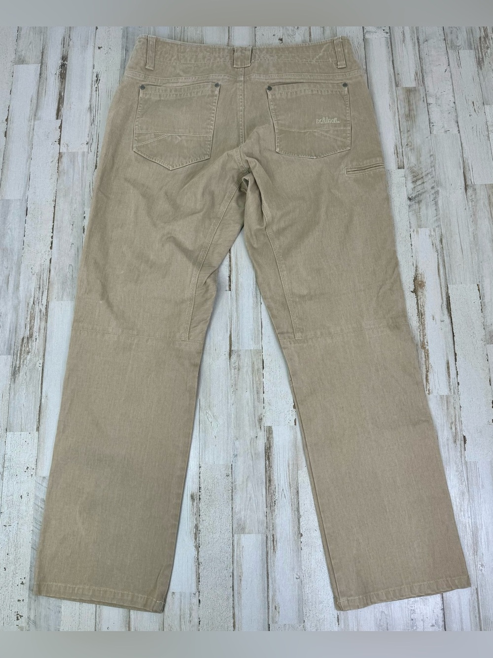 Kuhl Renegade Rock 36x32 Men's Outdoor Hiking Trail Pants, 6 pockets, khaki - Picture 9 of 11